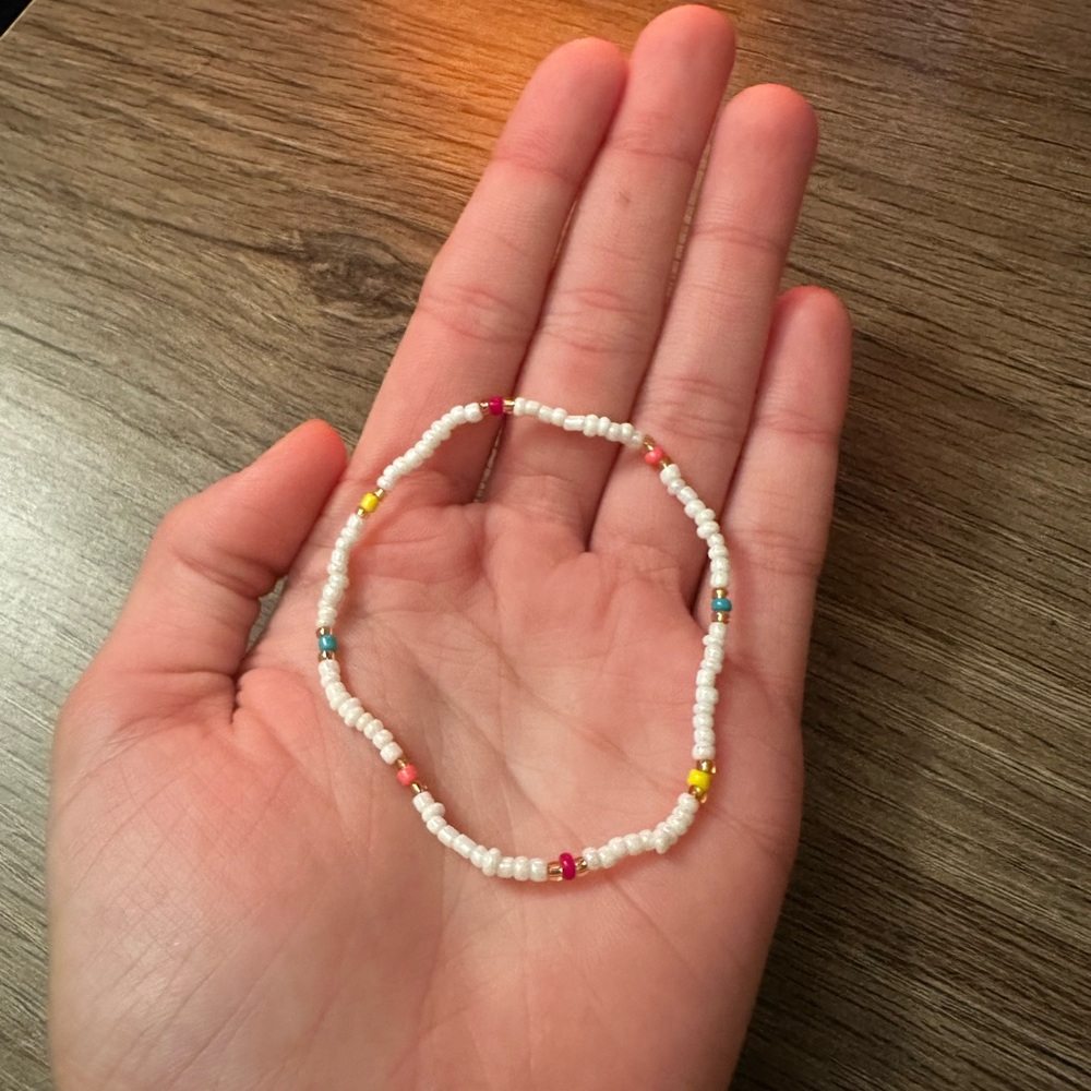 Handmade beaded bracelet